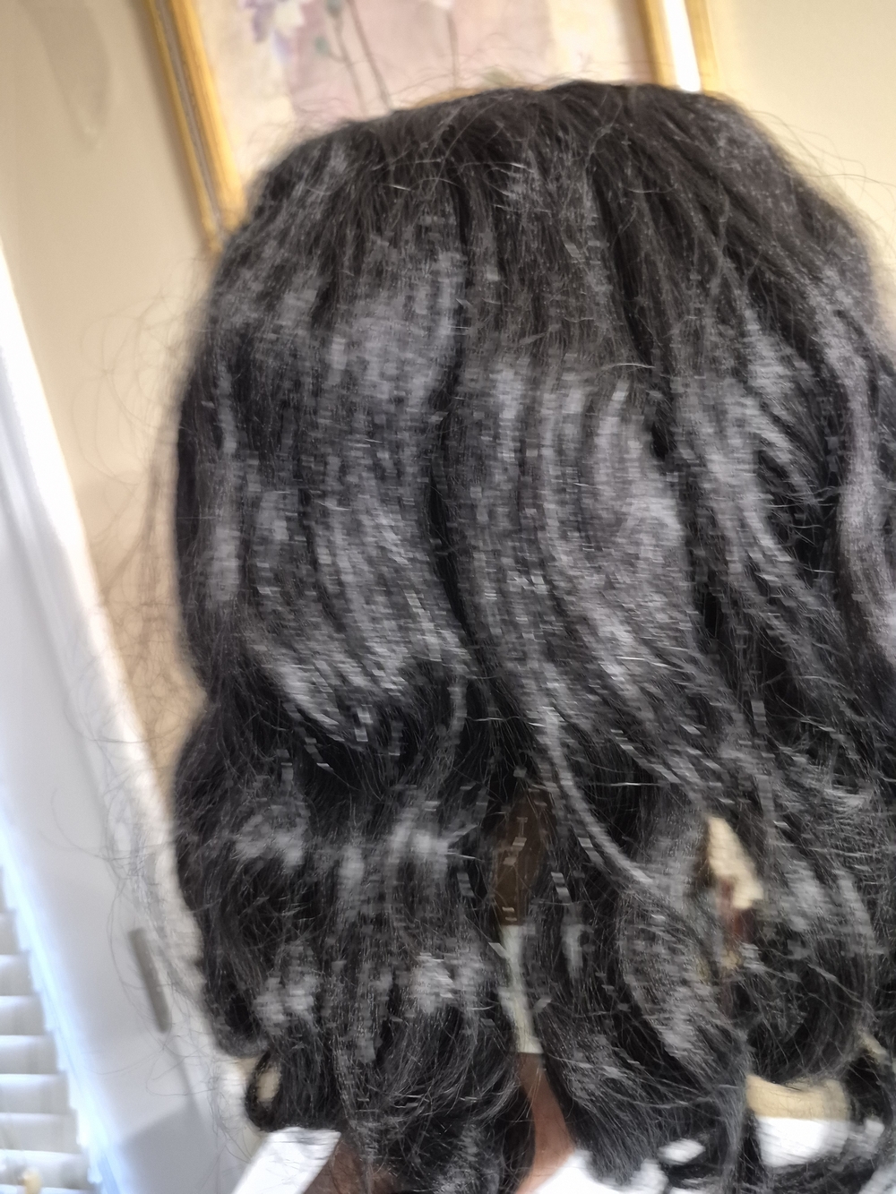 Black Women's Synthetic Wig - Versatile Style